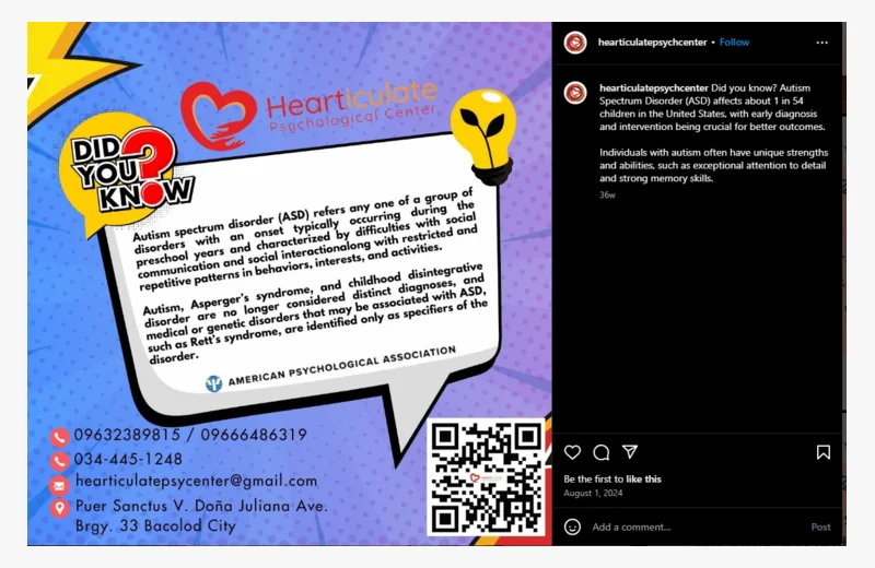 Hearticulate optimized social proof screenshot for FPS social media work.